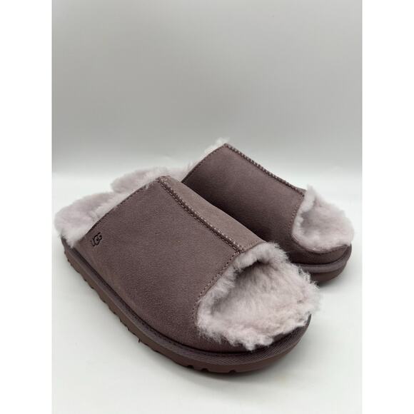 UGG Greenport Slide Sugarplum Purple Suede Slippers 1167610 Women's Size 9. - Picture 11 of 16